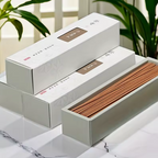 Mega Set de 450 Inciensos Naturales de Sándalo. Purificador de Ambientes para Oficina y Hogar. Aromaterapia Premium para Meditación y Concentración.
