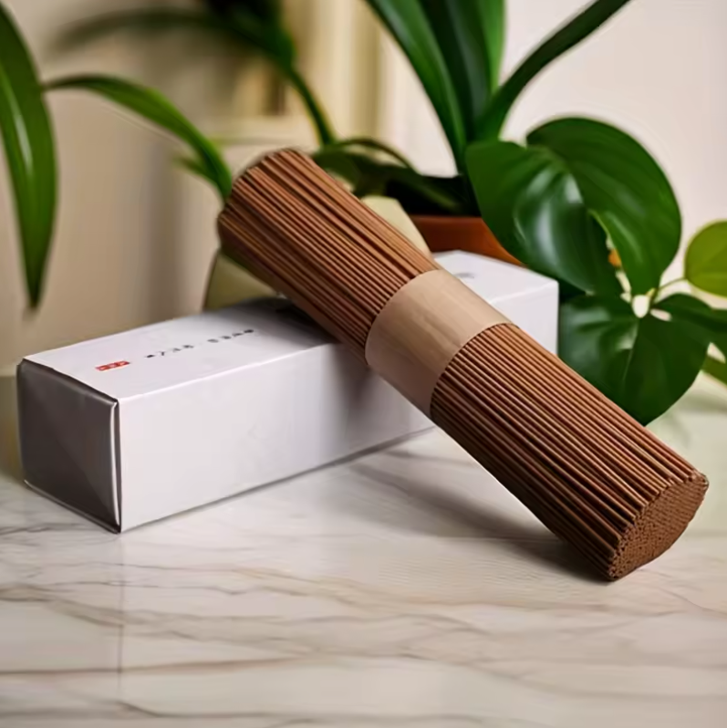 Mega Set de 450 Inciensos Naturales de Sándalo. Purificador de Ambientes para Oficina y Hogar. Aromaterapia Premium para Meditación y Concentración.