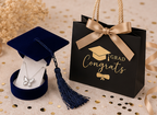 Un Símbolo de Transformación y Éxito: Collar de Mariposa en Plata 925 con Cajita de Terciopelo y Bolsa de Graduación de Lujo